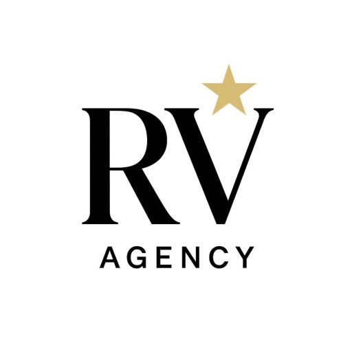 Logo de Reves Agency, agencia de talentos y producción de eventos especializada en conectar artistas, modelos, actores y creativos con empresas y proyectos del sector artístico